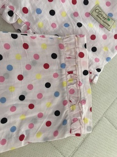 Đồ bộ vải kate, thô mịn.