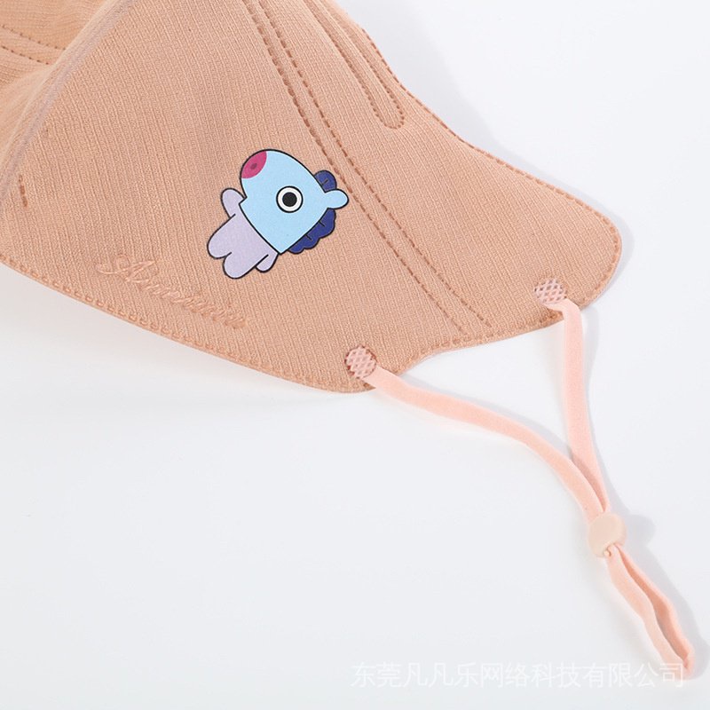 Khẩu Trang cotton Dày 3 Lớp Chống Bụi Thoáng Khí Có Thể Tái Sử Dụng Cho Bé 3-12 Tuổi khẩu trang chống bụi mịn  hoạt hình tốt