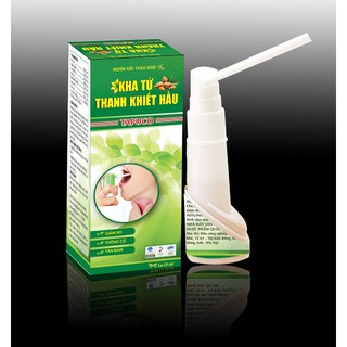 [CHÍNH HÃNG] Xịt Bổ Phế Giảm Ho Tan Đờm Kha Tử Thanh Khiết Hầu