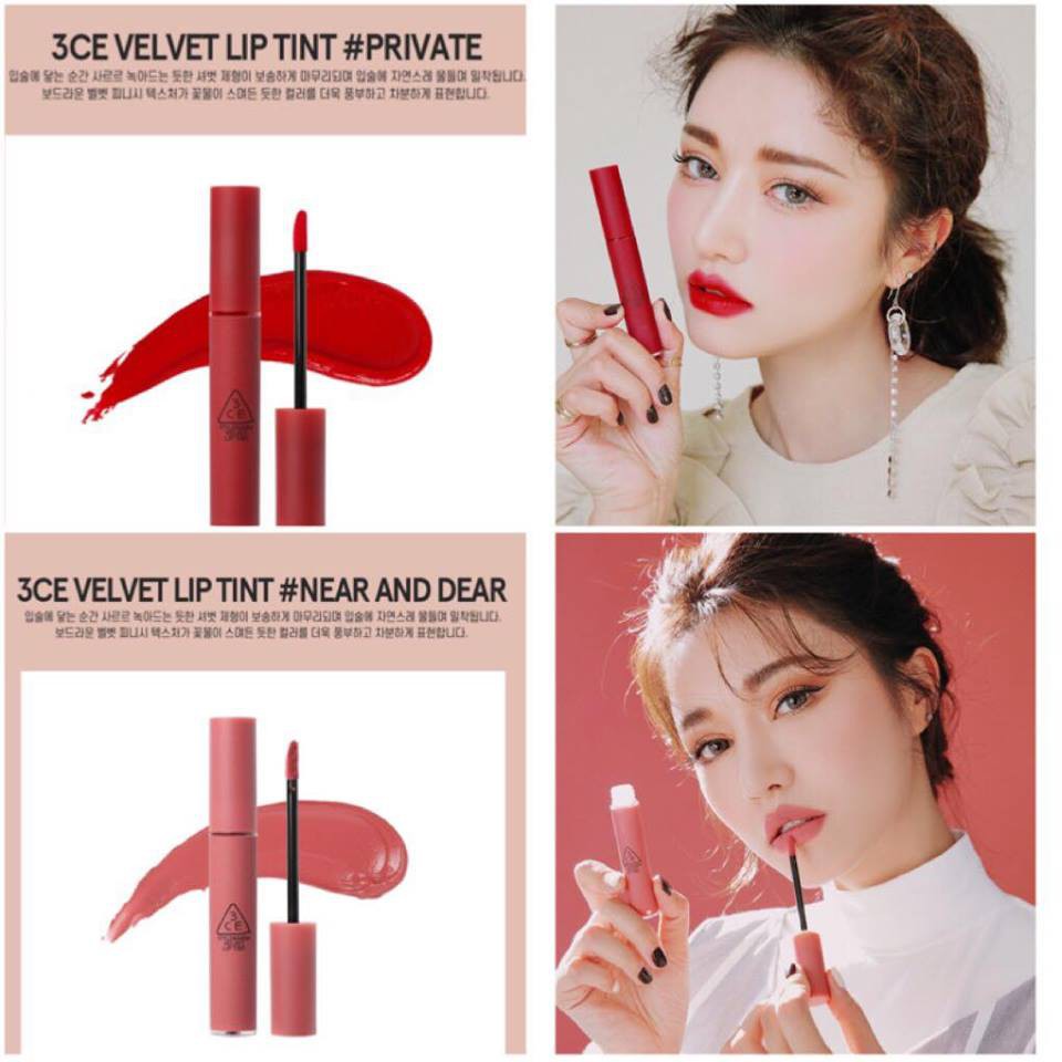 SON 3CE VELVET LIP TINT