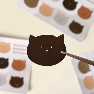 set sticker mèo cảm xúc