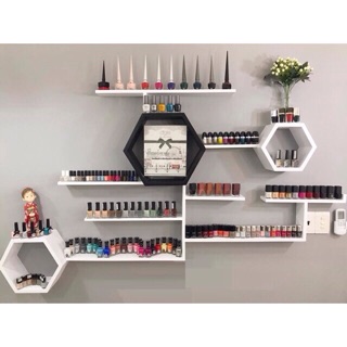 Kệ gỗ để nail như hình