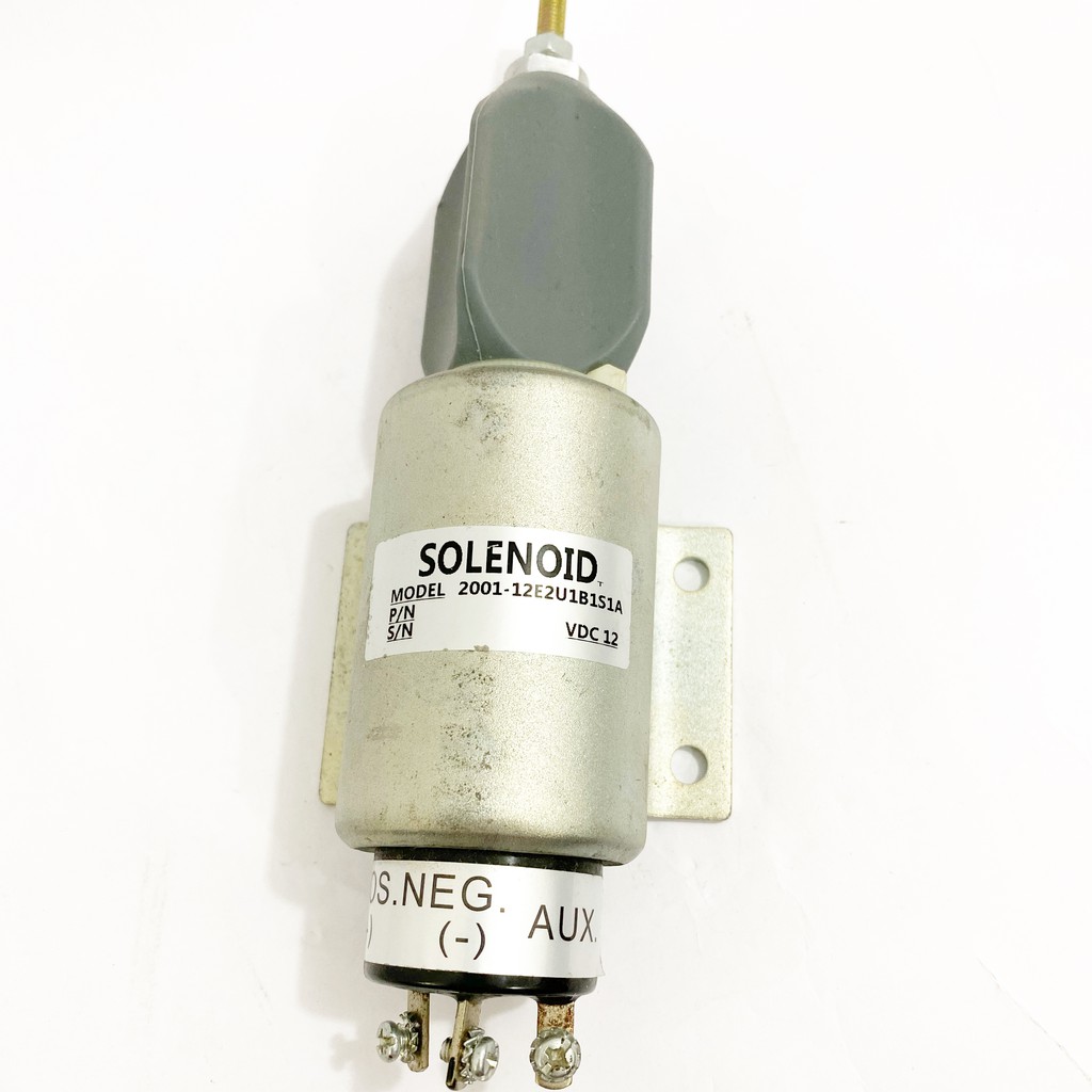 Chuột tắt máy Solenoid 2001-12E2U1B1S1A 12V dùng cho máy phát điện