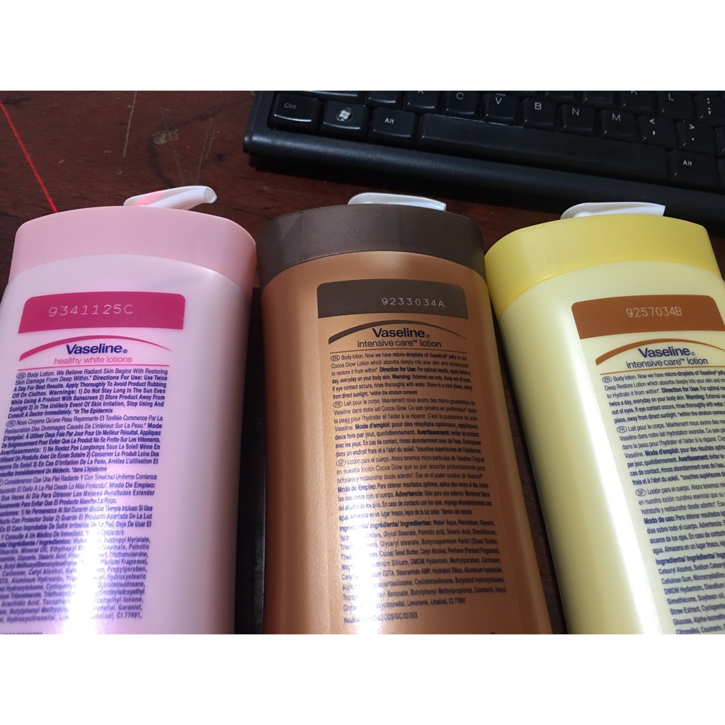 Sữa dưỡng thể Vaseline Healthy White UV Lightening 725ml | BigBuy360 - bigbuy360.vn