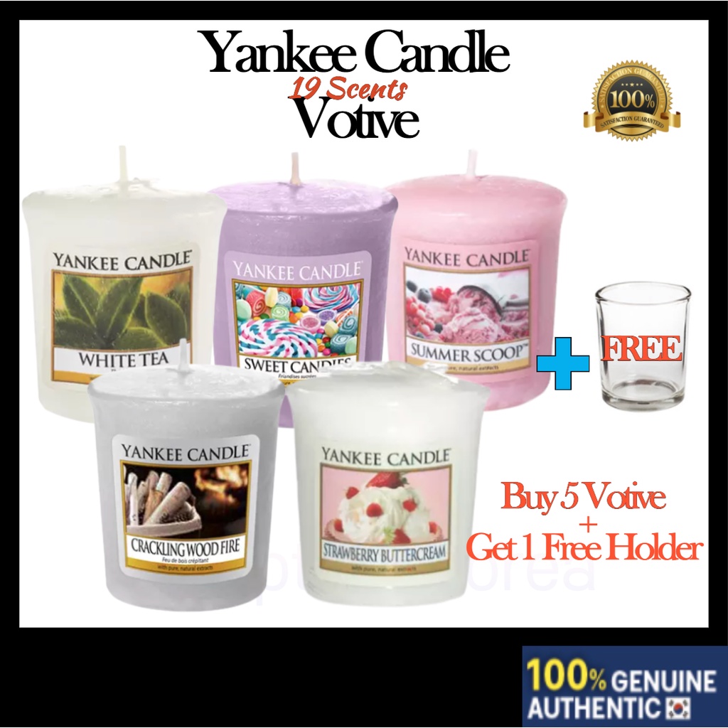 YANKEE CANDLE Nến Mẫu Thử Mini 49g. 49g. Cát Hồng Cát Cotton Màu Đen / Hồng / Hoa Oải Hương / Xoài / Đào / Bahama Breeze Làm Sạch Đi Biển Vào Mùa Hè