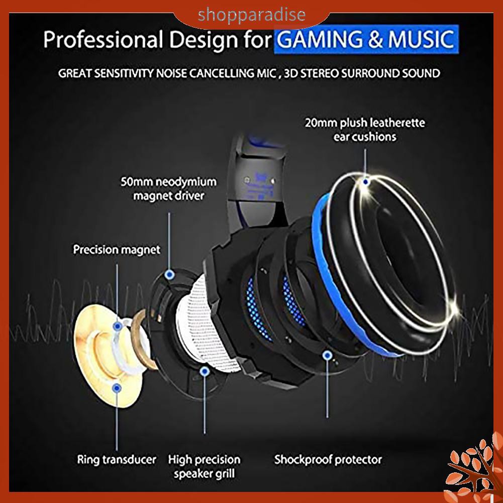 Tai Nghe Chơi Game G200 Gen 2 Led Có Mic