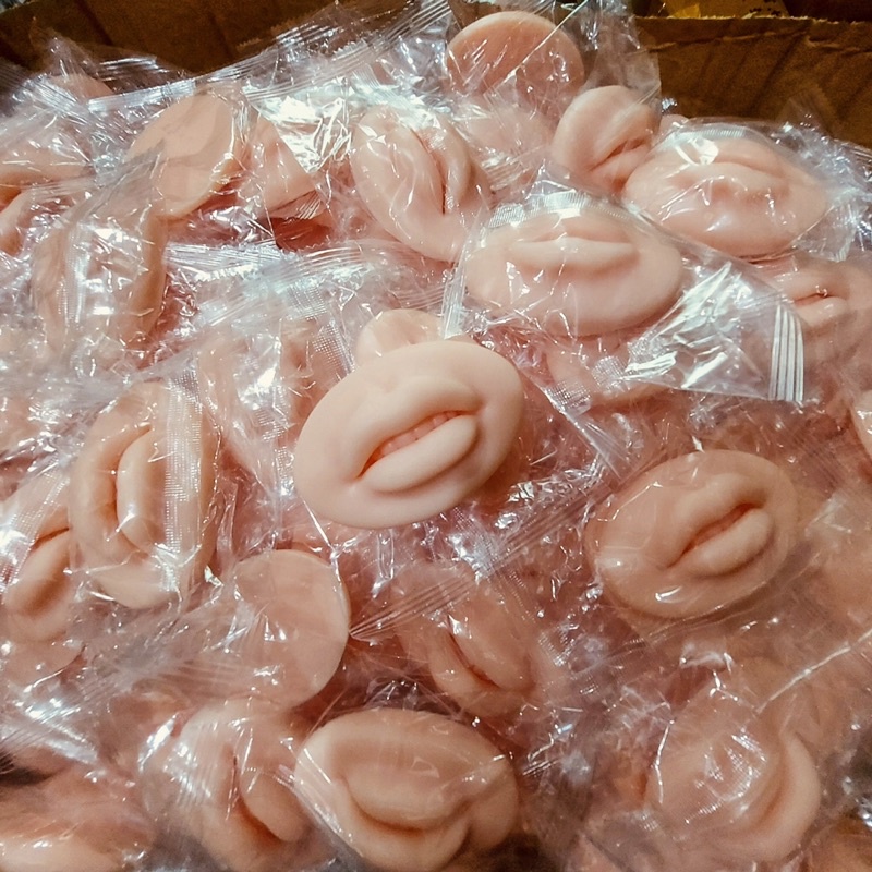 Môi 5D Silicon Tập Phun Xăm