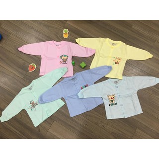 Áo dài tay cho trẻ sơ sinh chất siêu đẹp, siêu mịn cho bé trai/gái
