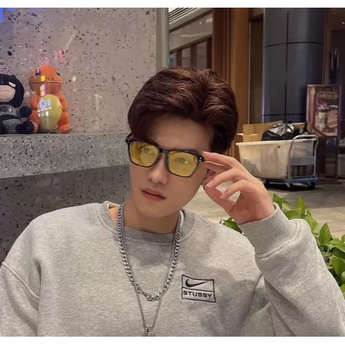 Kính râm thời trang nam nữ gọng vuông cao cấp Hàn Quốc đạt tiêu chuẩn ANSI chống tia UV bảo vệ mắt -103 | BigBuy360 - bigbuy360.vn