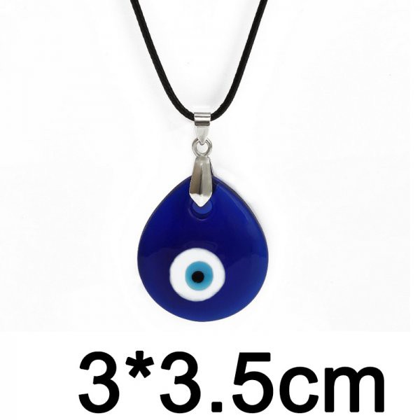 Dây chuyền/ Vòng đeo tay GMAI mặt hình mắt quỷ màu xanh dương thời trang dành cho nữ