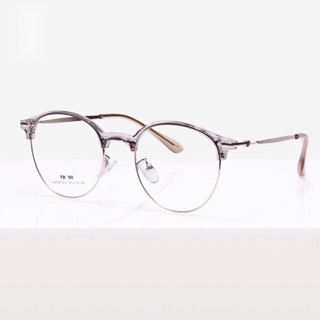 Kính Mắt tròn KOREA Kim loại tăm mảnh cao cấp