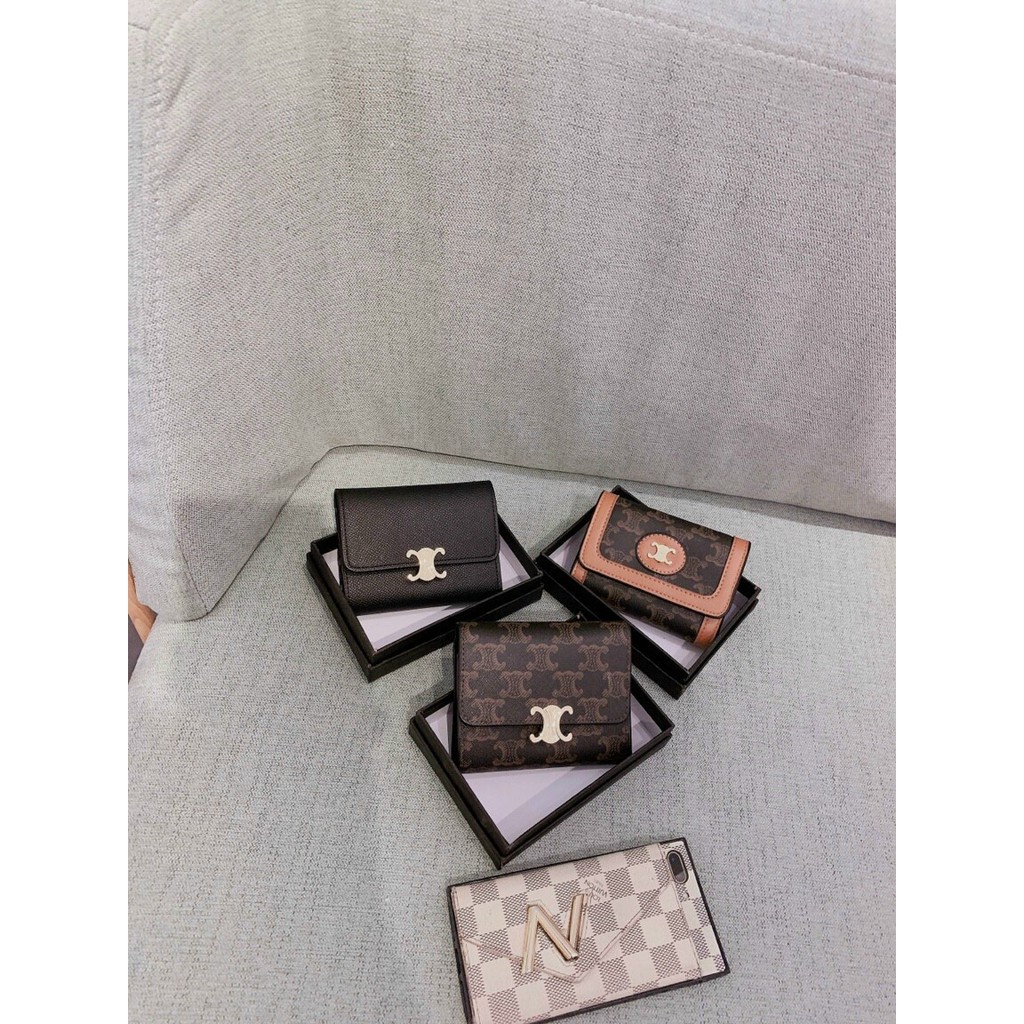 Ví cline chất da lì đẹp