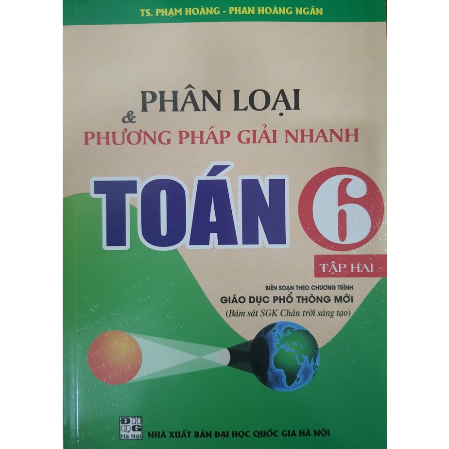 Sách - Phân loại &amp; phương pháp giải nhanh Toán 6 tập 2
