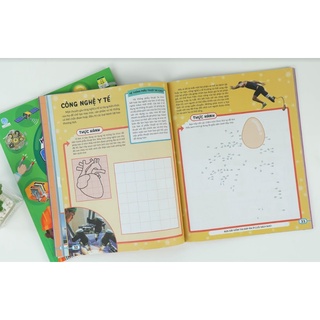 Sách - Học và thực hành STEM đơn giản ( 8 cuốn )