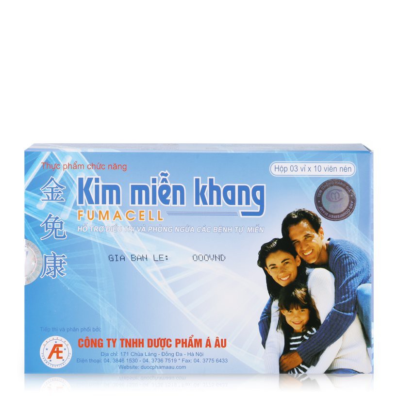 Thực phẩm chức năng Kim Miễn Khang 30 viên