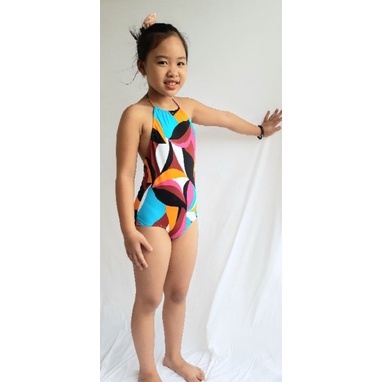 Bikini liền thân cổ yếm cho bé