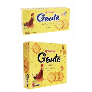 [Tân Phú] Bánh quy mè Goute ORION (4 gói, 8 gói)