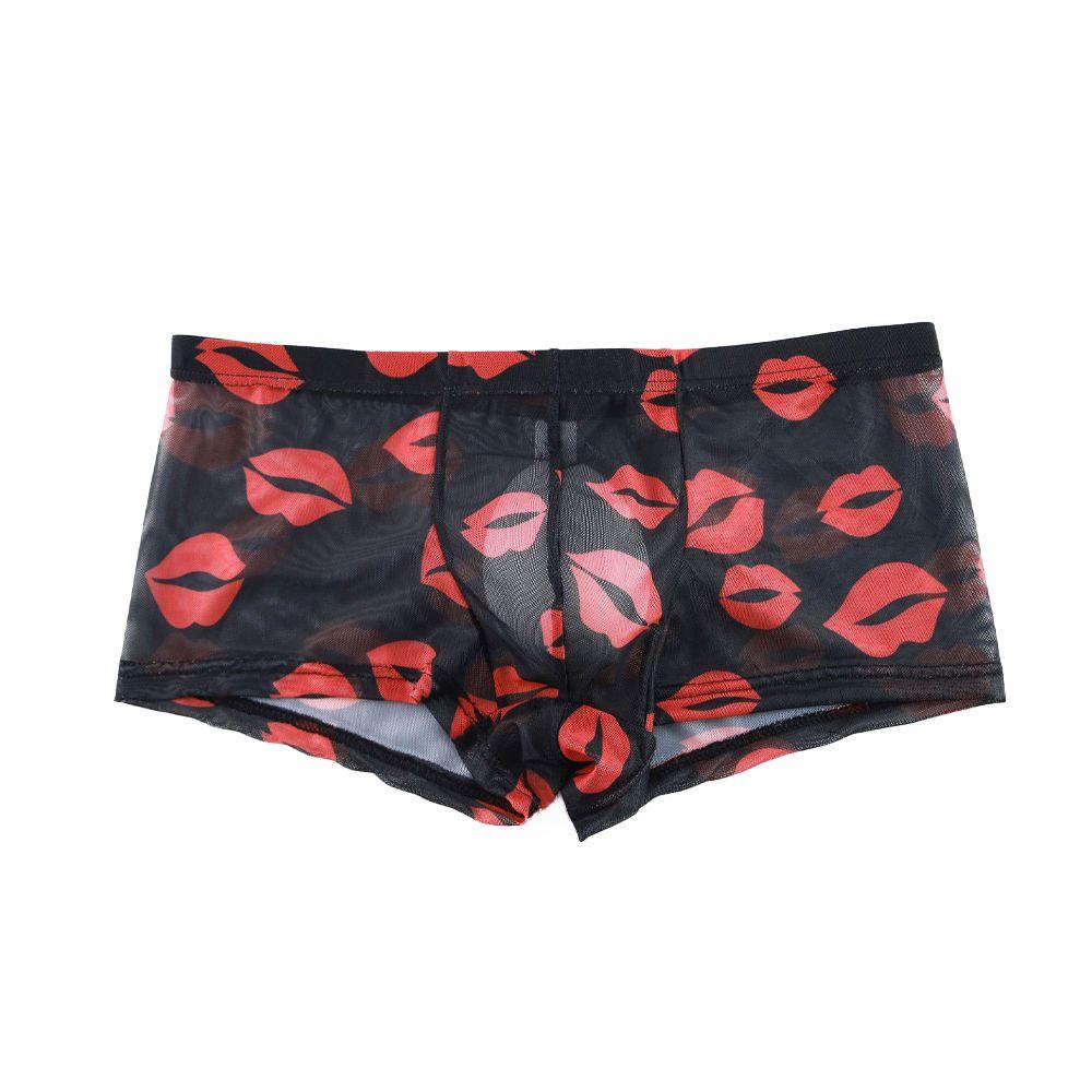 Quần Lót Boxer Lưng Thấp Không Đường May Quyến Rũ Cho Nam