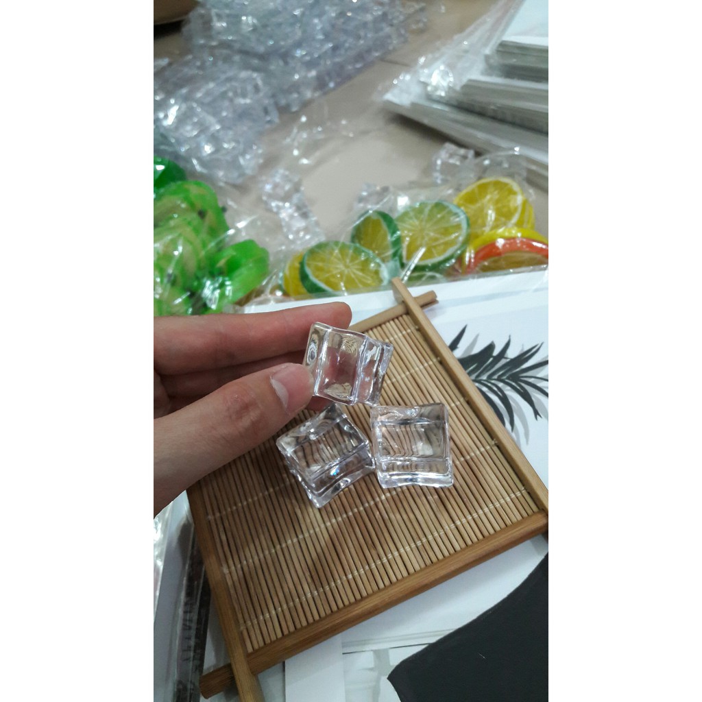 Viên đá lạnh bằng nhựa size 2.5cm