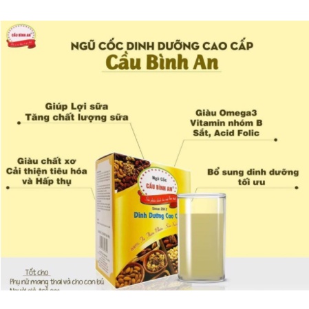 Ngũ cốc lợi sữa cao cấp Cầu Bình An 1kg