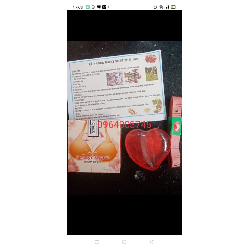 xà phòng nở ngực bombom_milky
