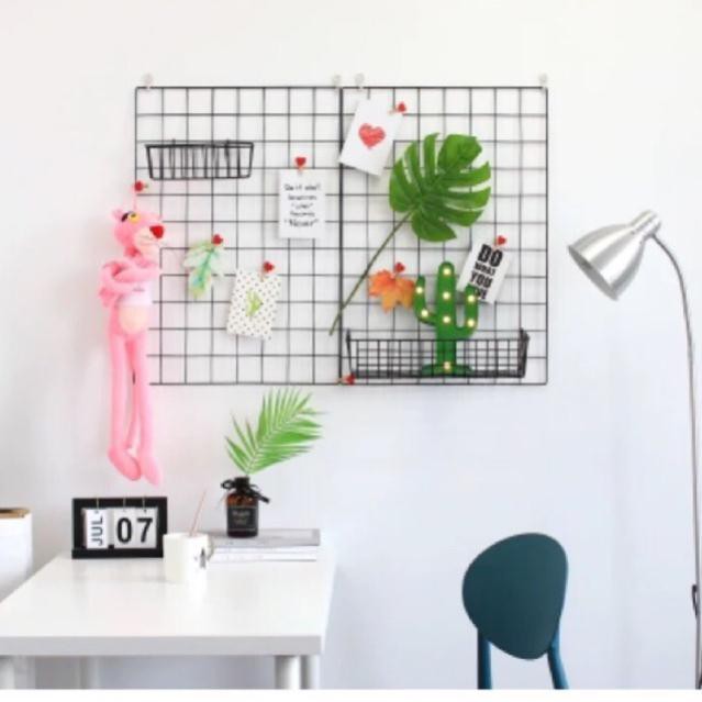 ♻️ LƯỚI DECOR, TRANG TRÍ NHÀ SIZE TO (45x35cm), BÁN KÈM ĐÈN LED, KẸP GỖ TREO ẢNH, GIỎ LƯỚI CHỤP HÌNH,...