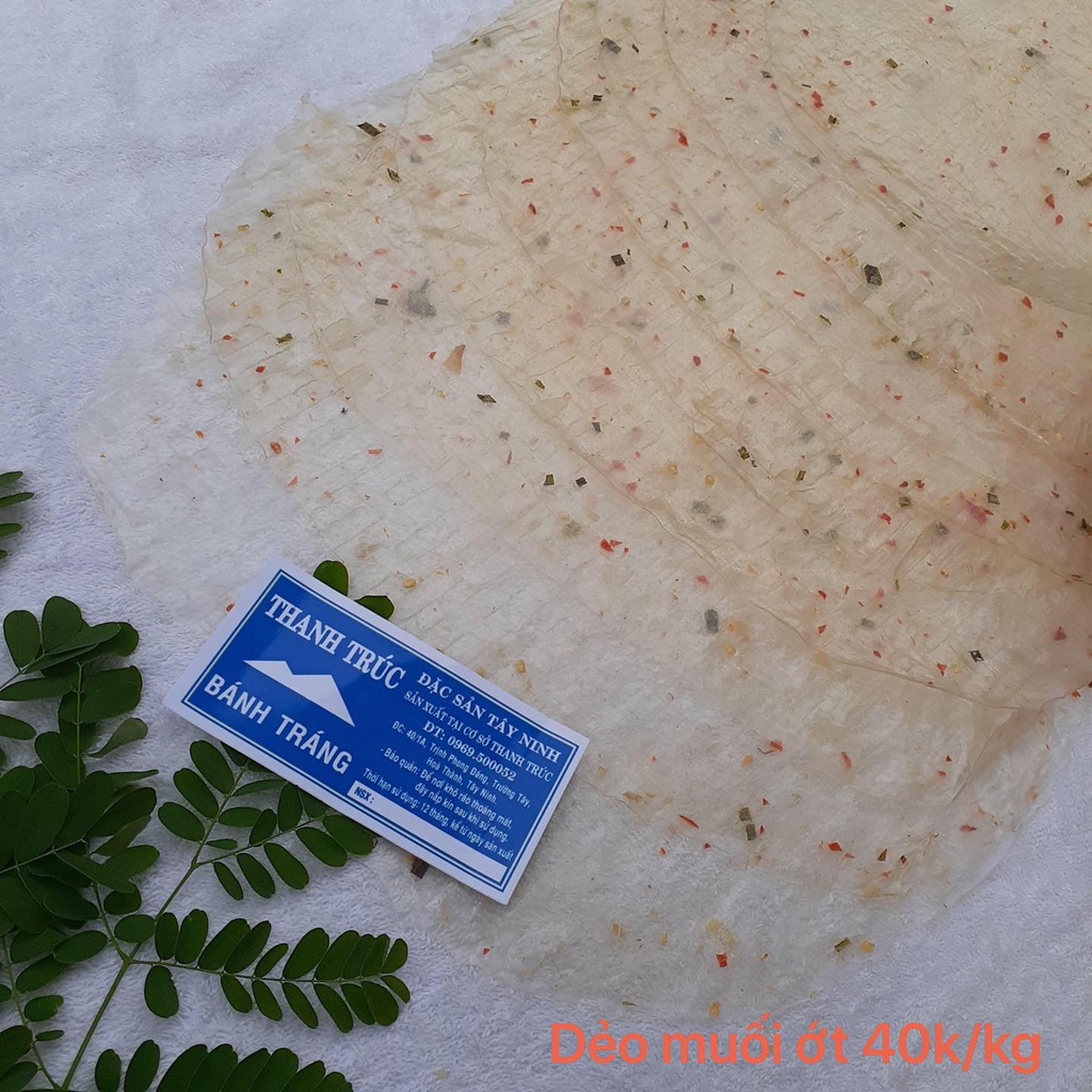 [1kg] Bánh Tráng Dẻo Muối Ớt