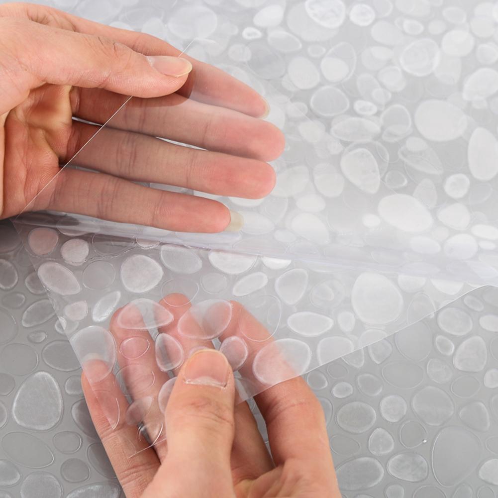 Giấy dán kính cửa sổ họa tiết đá cuội 3D 60 * 200cm | BigBuy360 - bigbuy360.vn