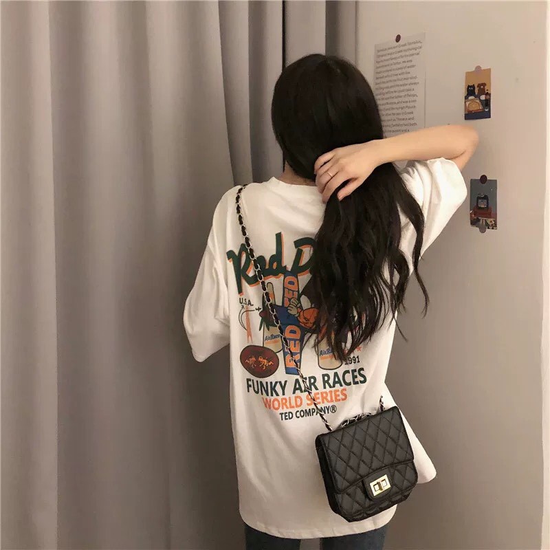 Áo thun Unisex tay lỡ_ Form dưới 65kg | BigBuy360 - bigbuy360.vn