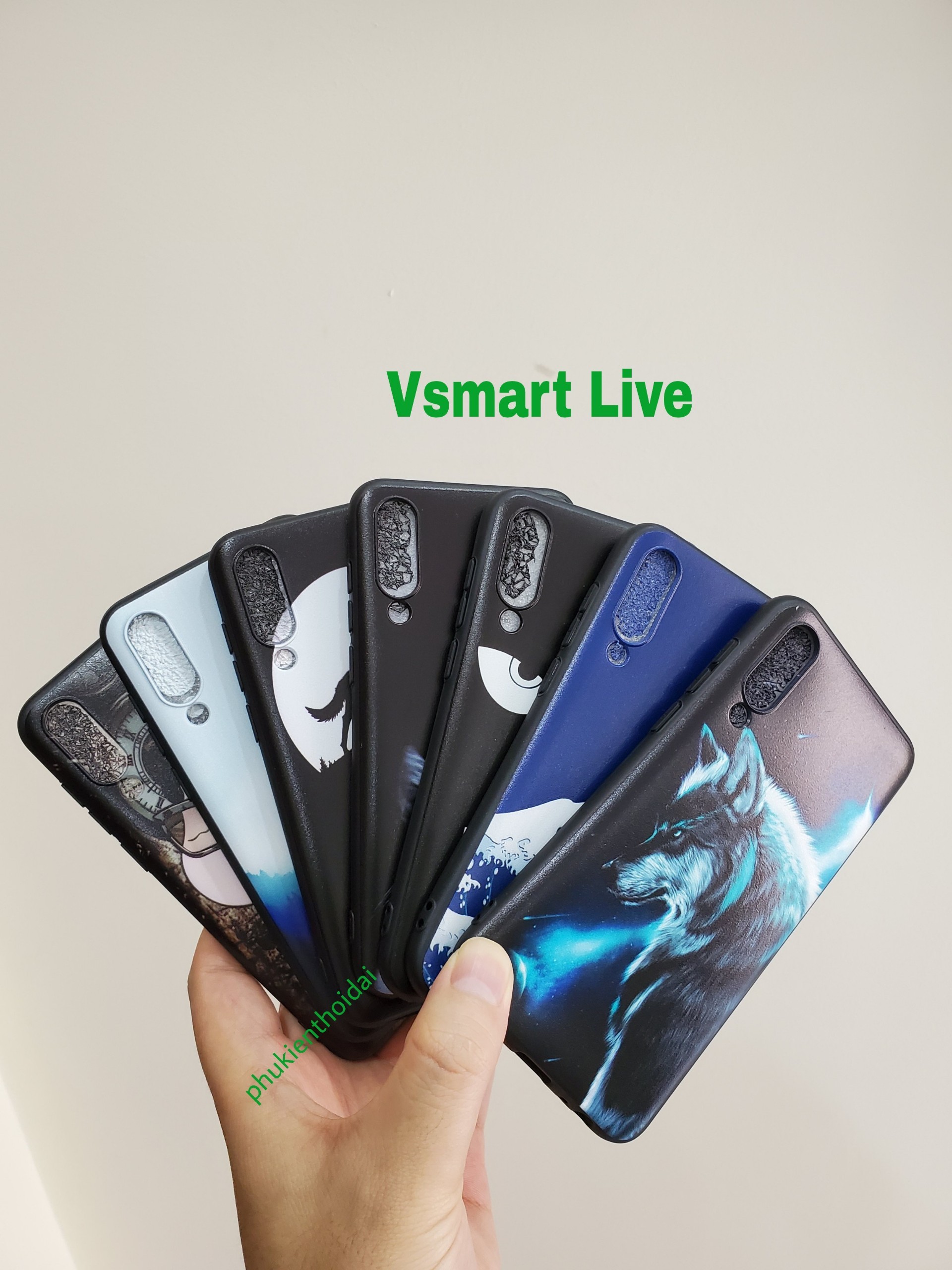 Săn Sale Ốp lưng Vsmart Live dẻo TPU in 3D cao cấp chất đẹp  Mua Ngay