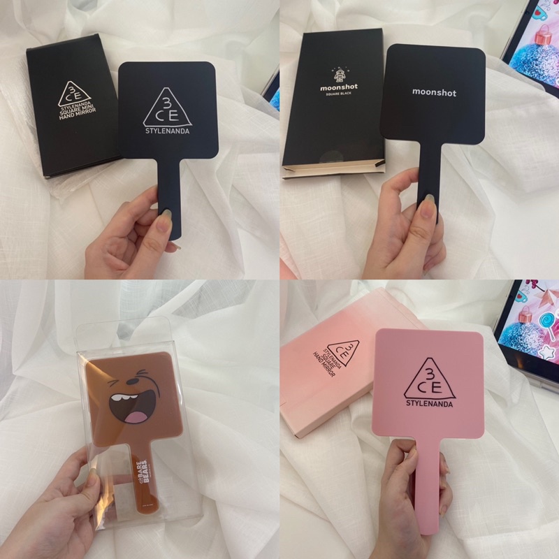 (Có sẵn) - Gương cầm tay các hãng 3ce