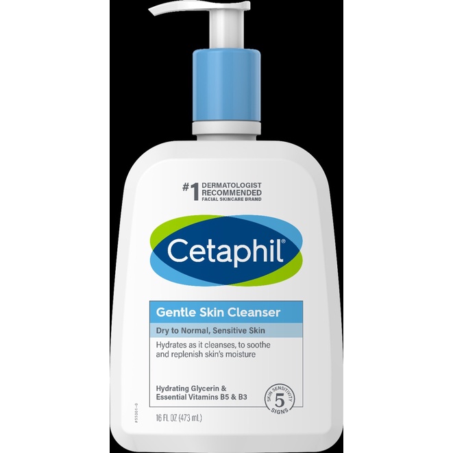 Sữa rửa mặt giảm mụn, cấp ẩm Cetaphil Gentle Skin Cleaner (Chai 500 ml và 125 ml)