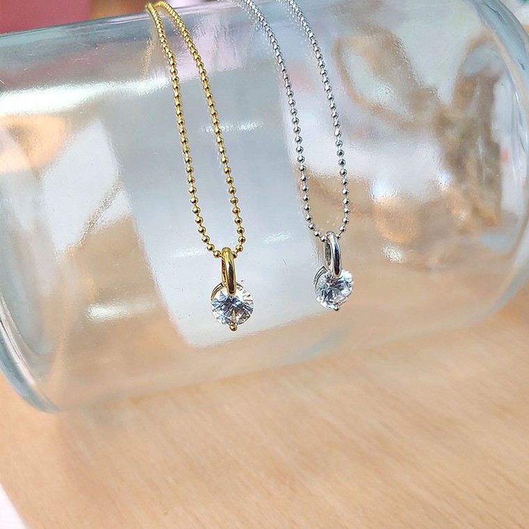 Korean style simple necklace/Sản xuất tại xưởng xuất khẩu, vòng cổ cao cấp phong cách Hàn Quốc