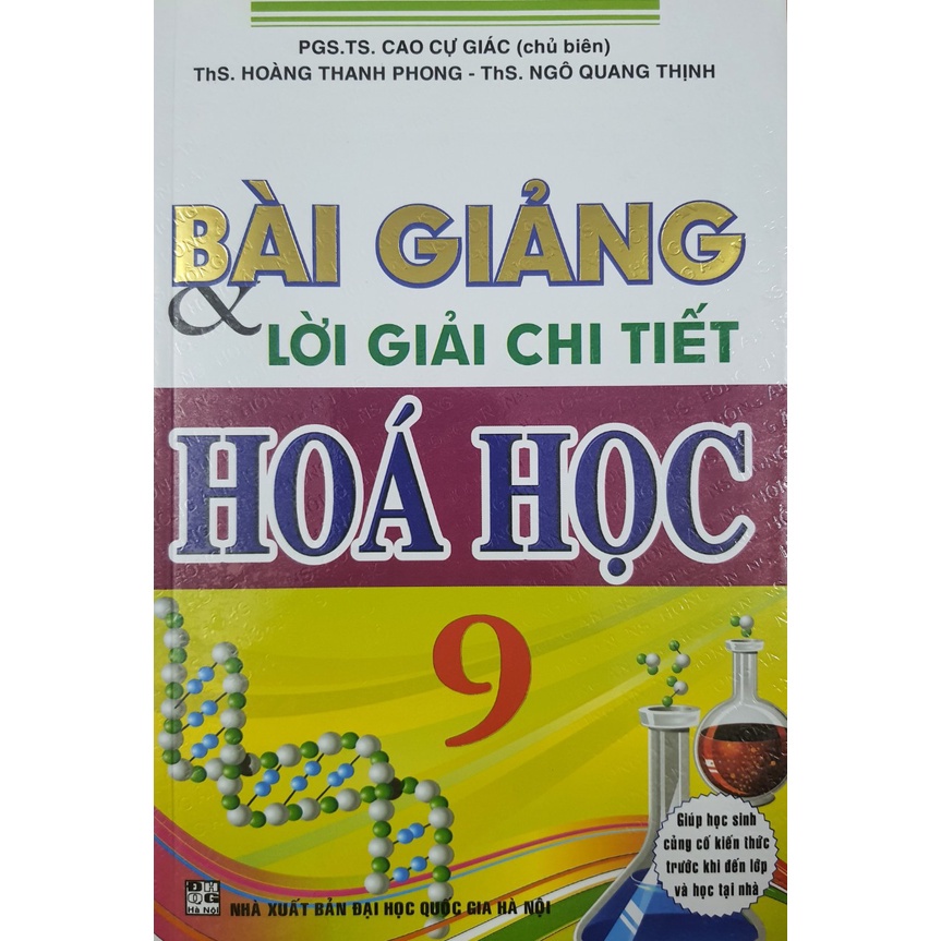 Sách - Bài giảng & lời giải chi tiết Hóa học 9