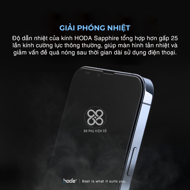 Hoda Sapphire kính cường lực số 1 thế giới