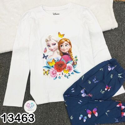 BỘ DÀI ĐẠI CHO BÉ GÁI HOẠ TIẾT DISNEY SIÊU DỄ THƯƠNG 38-45KG