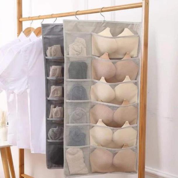 Túi Treo Đồ Lót, Vớ 2 Mặt 30 Ngăn Tiện Dụng