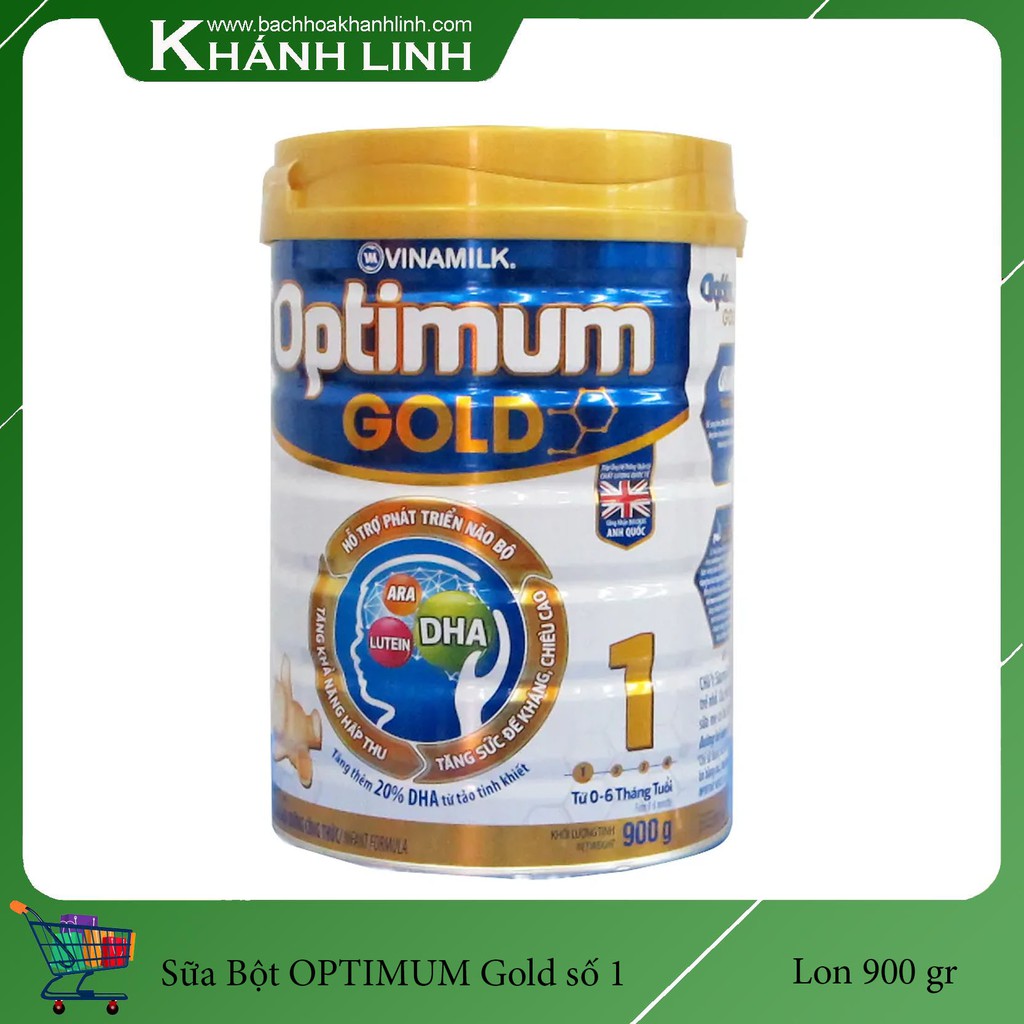 Sữa Bột Optimum Gold 1 800g Mẫu Mới