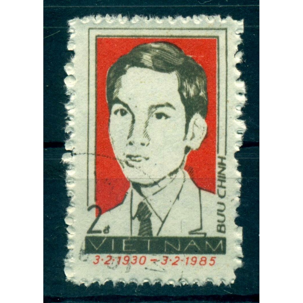 Tem sưu tập MS 460 Tem CTO Việt Nam Kỷ niệm 55 năm ngày thành lập Đảng Cộng sản Việt Nam 1985