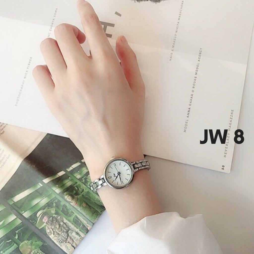 Đồng hồ nữ dây hợp kim thời trang JW QUARTZ chất lượng cao