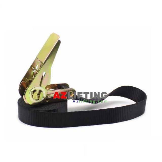 [Giá gốc] Dây cảo vải chằng hàng 25mm 1-10 mét loại không móc đen
