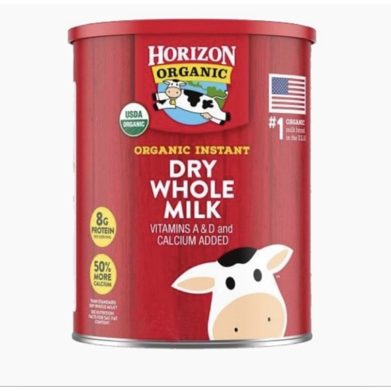 Sữa tươi nguyên kem dạng bột HORIZON ORGANIC Dry whole milk 870gr