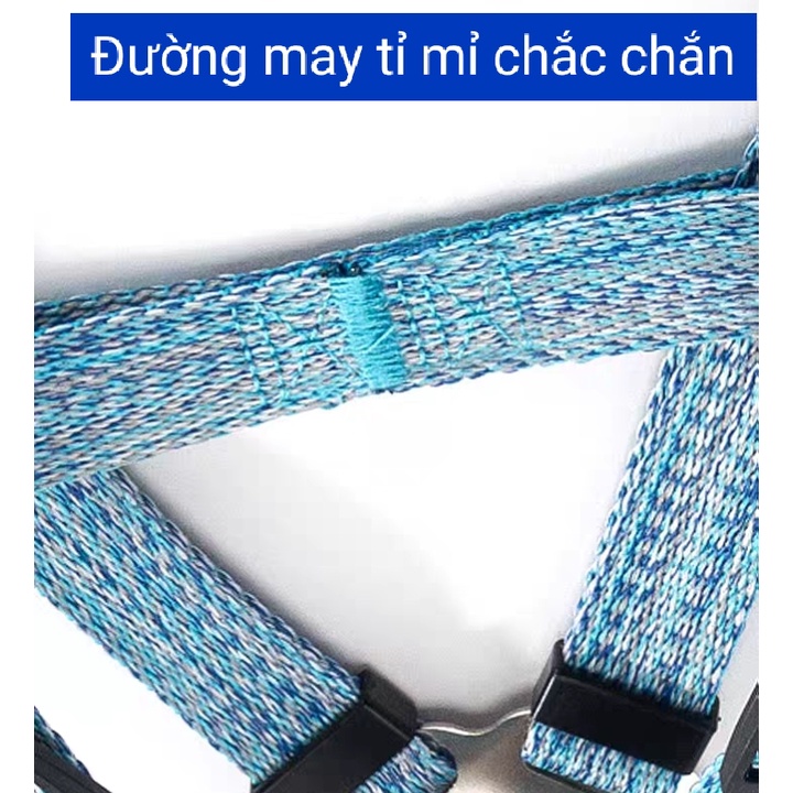 Dây Dắt Chó Đi Dạo Từ 3 Đến Trên 20kg - Tay Cầm + Đai Yếm