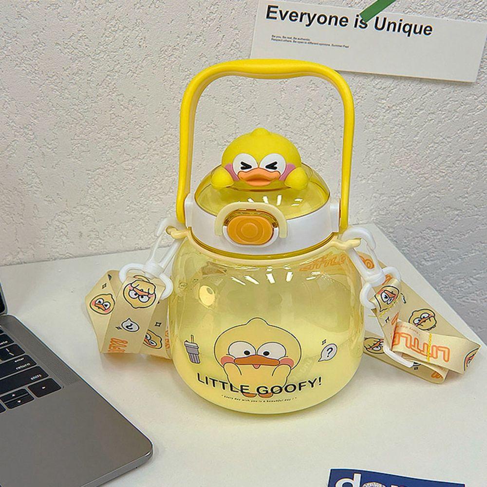 YIYU Bình Nước Cầm Tay Thiết Kế Dễ Thương Dành Cho Bé Gái Sinh