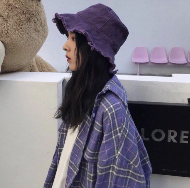 SƠ MI CARO TÍM - FLANNEL TÍM | BigBuy360 - bigbuy360.vn