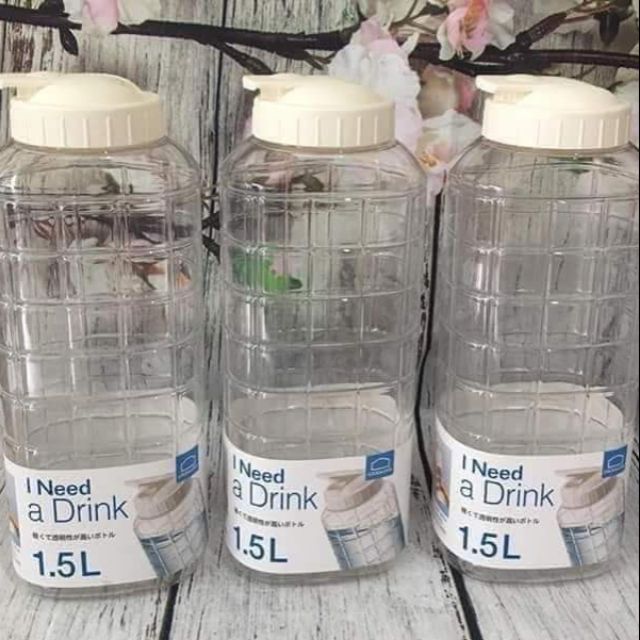 Bình nước nhựa Lock &amp; Lock 1,5L(1)