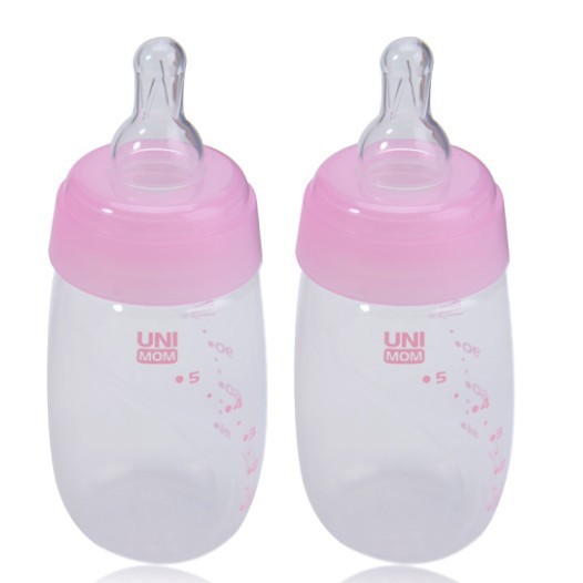 Bộ 3 bình trữ sữa mẹ 150ml (đựng sữa mẹ) Unimom có núm ti / không có núm ti