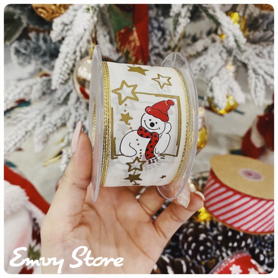 RUY BĂNG TRANG TRÍ GIÁNG SINH