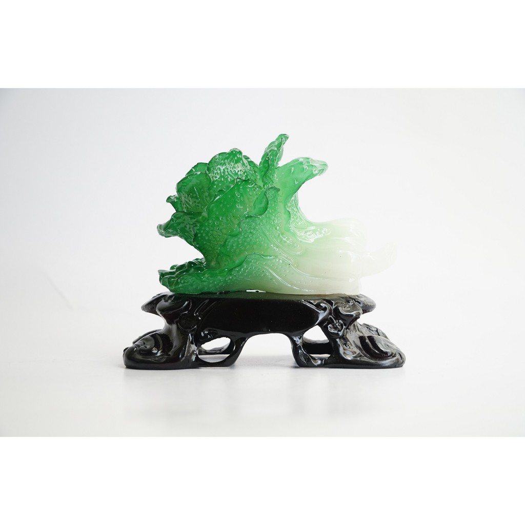 Tượng bắp cải phong thủy chiêu tài phát lộc - Cao 10cm | BigBuy360 - bigbuy360.vn