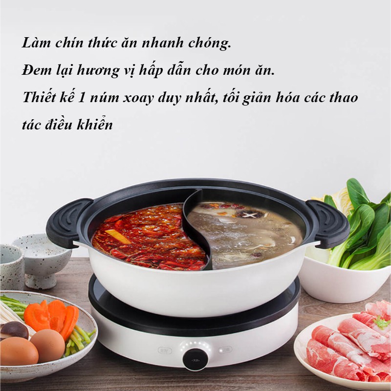 Bếp Từ Đơn - Bếp Từ Xiaomi Đa Năng Công Suất 2200W - Bảo Hành 6 Tháng VT122